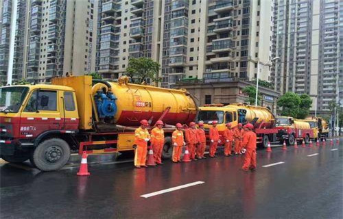 长寿市政管道清淤