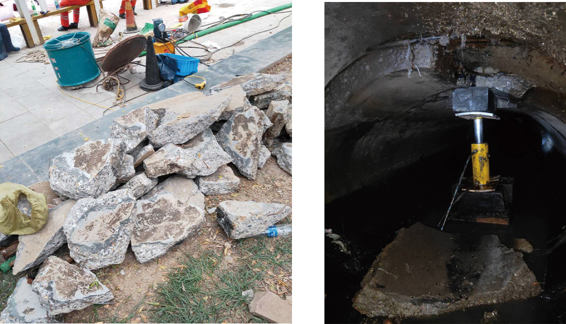 长寿管道预处理